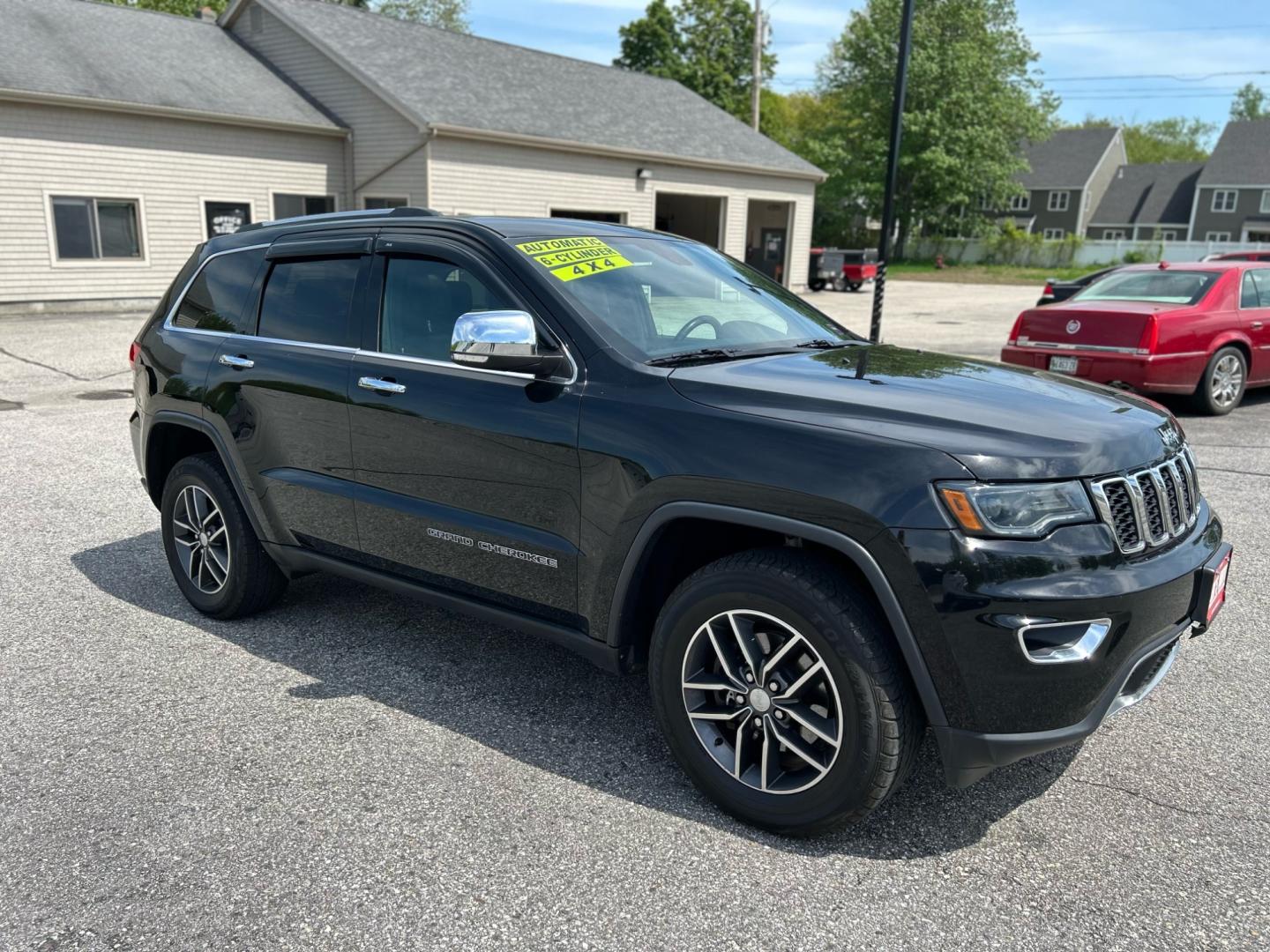 2017 Black /Black Jeep Grand Cherokee Limited 4WD (1C4RJFBG1HC) with an 3.6L V6 DOHC 24V engine, 8A transmission, located at 27 Main St., Norway, MD, 04268, (207) 743-0900, 44.199795, -70.530807 - Photo#2